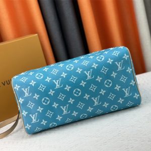 Louis Vuitton Speedy P9 Bandouliere 40 Bag In Turquoise - Image 5