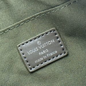Louis Vuitton Damoflage Canvas Keepall Bandouliere 25 In Khaki - Image 7