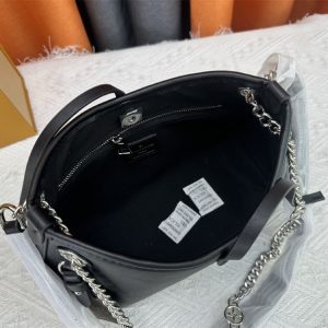 Louis Vuitton X TM CarryAll Vibe BB In Black - Image 8