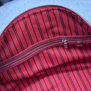 Louis Vuitton Taurillon Leather Keepall Bandouliere 50 In Sari Red - Image 7