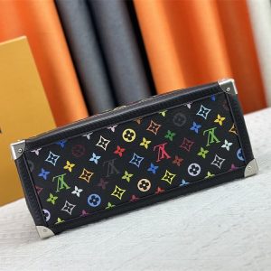 Louis Vuitton X TM Multicolored Onthego MM In Black - Image 5
