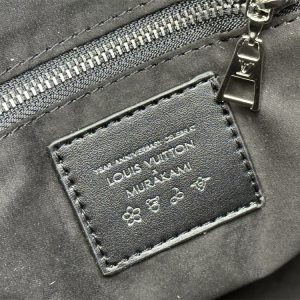Louis Vuitton X TM Multicolored Onthego MM In Black - Image 7