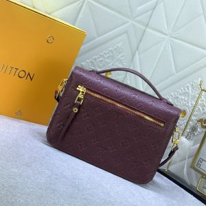 Monogram Empreinte Leather Metis In Wine - Image 3