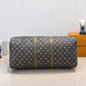 Monogram Gradient Canvas Keepall Bandouliere 55 In Khaki Green - Image 4