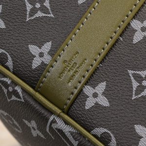 Monogram Gradient Canvas Keepall Bandouliere 55 In Khaki Green - Image 9