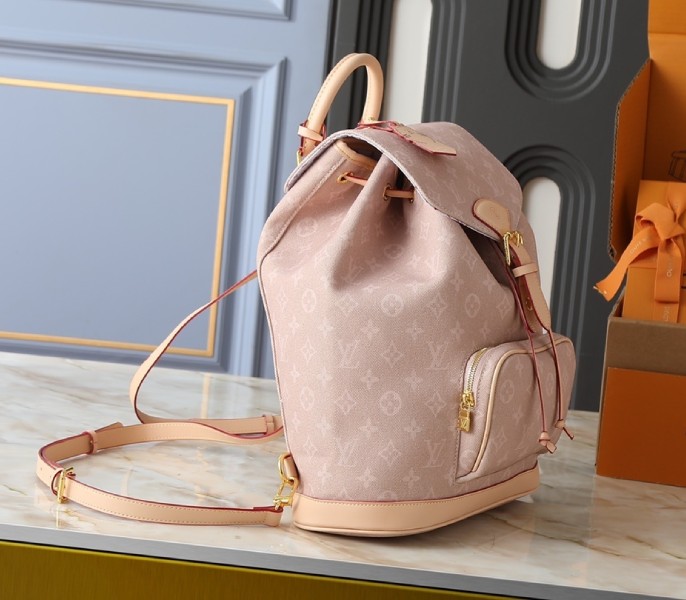 Meowgram Canvas Montsouris MM Backpack - Image 2