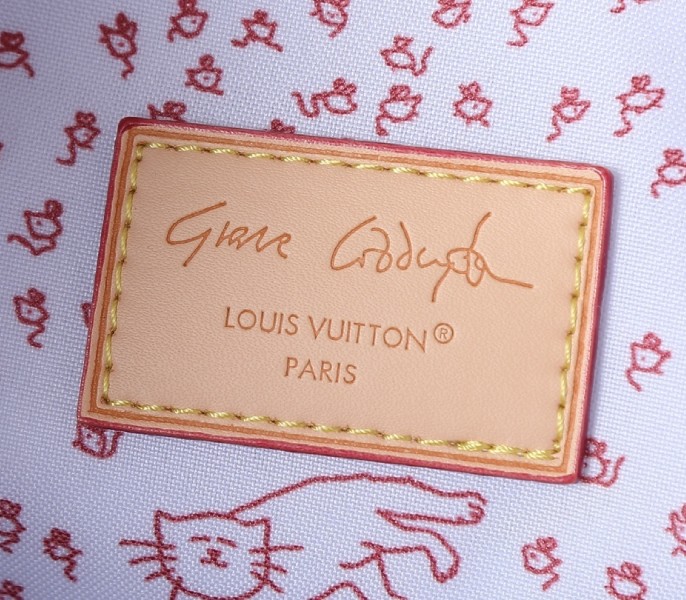 Meowgram Canvas Montsouris MM Backpack - Image 6