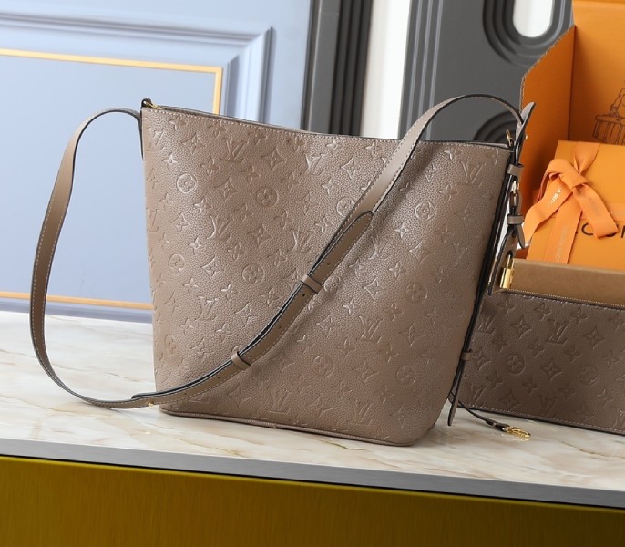 Monogram Empreinte All In GM In Smoke Gray M25823 - Image 2