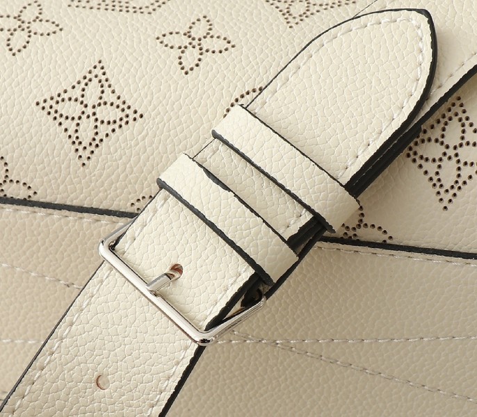Louis Vuitton Mahina Hand It All PM Bag In Cream Beige M24114 - Image 9