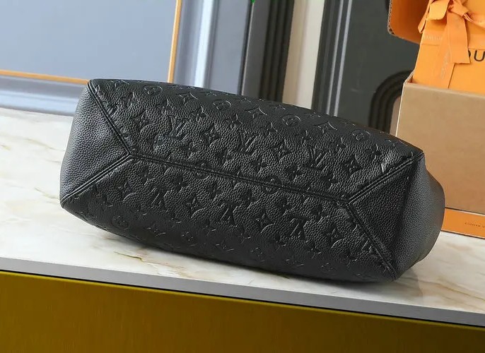 LV Monogram Empreinte Anytime MM In Black M14324 - Image 3