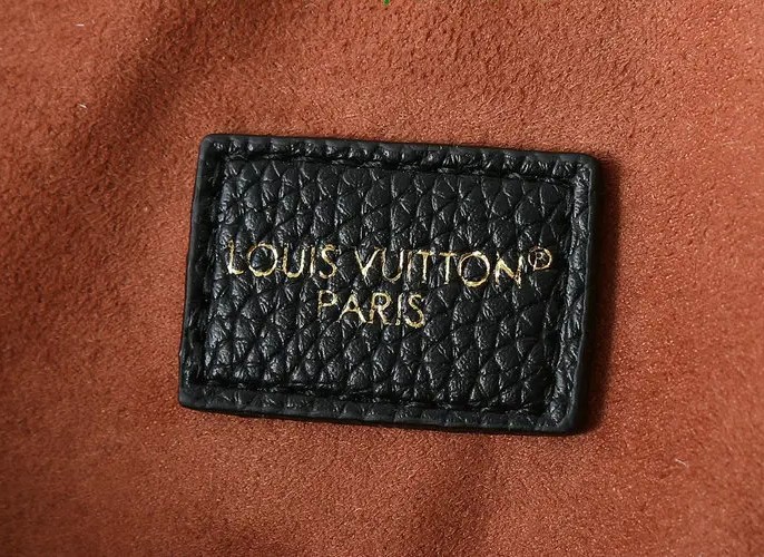 LV Monogram Empreinte Anytime MM In Black M14324 - Image 7