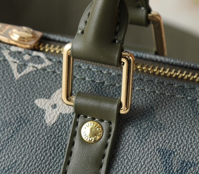 Monogram Surplus Canvas Keepall Bandouliere 25 In Khaki M26930 - Image 6