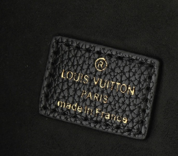 Louis Vuitton Bicolor Monogram Empreinte Loop Hobo Bag In Black And Cream - Image 6