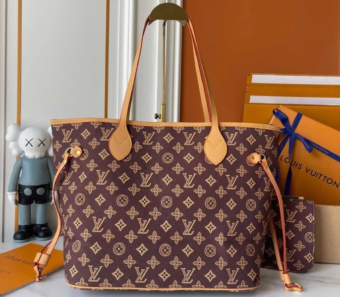 LV Monogram Origine Ebene Neverfull MM - Image 5