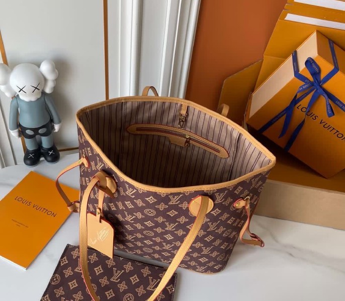 LV Monogram Origine Ebene Neverfull MM - Image 7