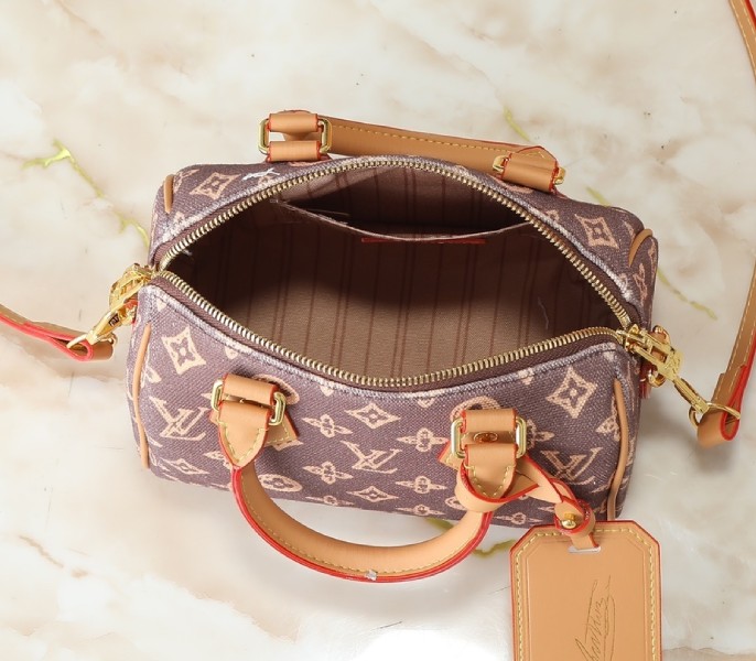 Monogram Origine Ebene Speedy Bandouliere 20 - Image 5