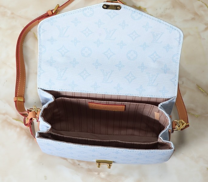 Monogram Origine Metis MM Handbag In Bleu Courrier - Image 5