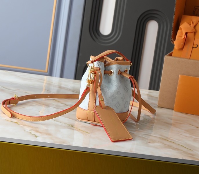 Monogram Origine Nano Noe In Bleu Courrier - Image 2