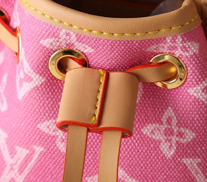 LV Monogram Origine Nano Noe In Rose Ruban - Image 7