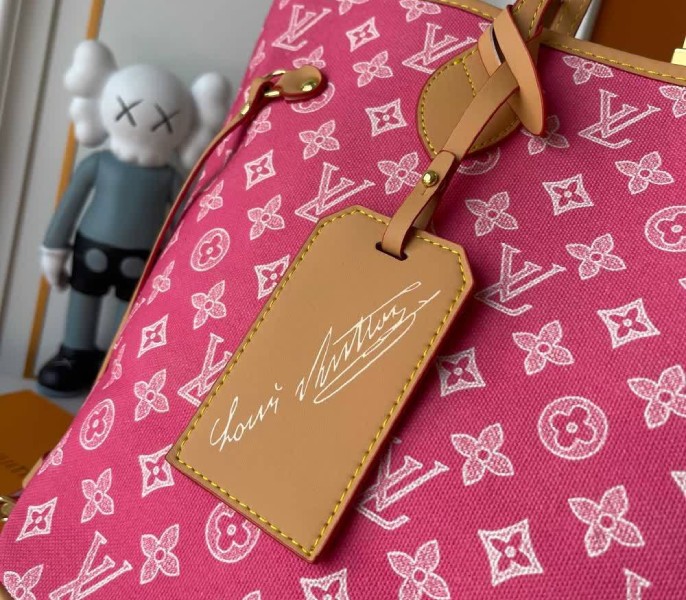 Monogram Origine Neverfull MM In Rose Ruban - Image 8