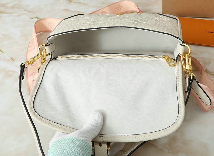 Monogram Empreinte Diane Bag In Cream M46388 - Image 5