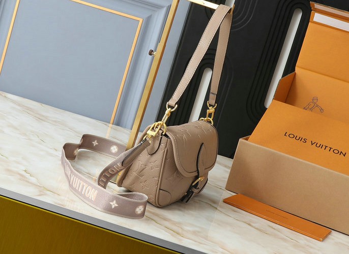 Louis Vuitton Monogram Empreinte Diane In Tourterelle Beige - Image 2