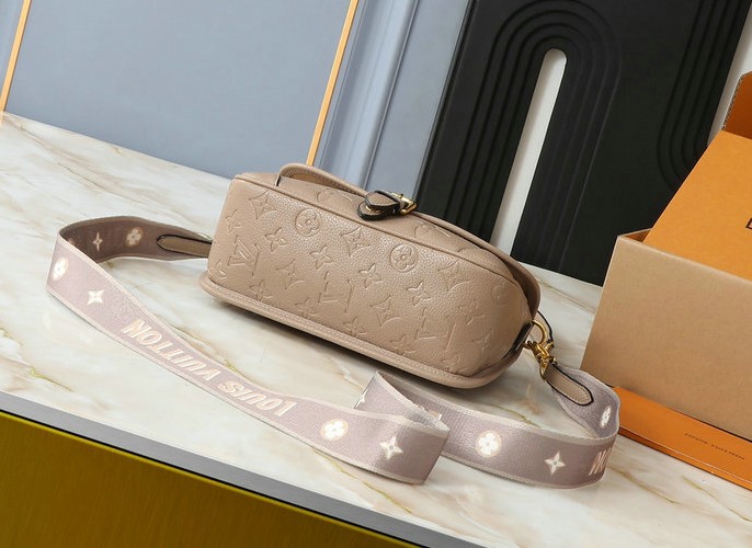Louis Vuitton Monogram Empreinte Diane In Tourterelle Beige - Image 4