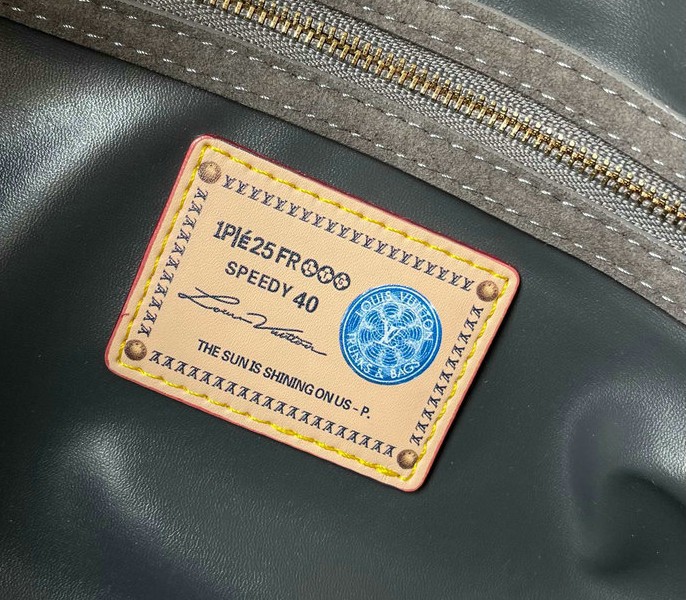 Suede Speedy P9 Bandouliere 40 In Gray - Image 6