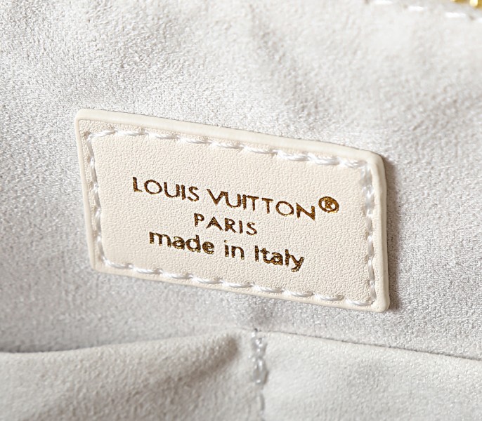 Louis Vuitton Skyline MM Monogram Empreinte In Cream - Image 6