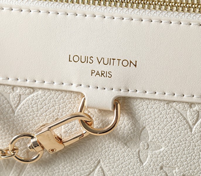 Louis Vuitton Skyline MM Monogram Empreinte In Cream - Image 7