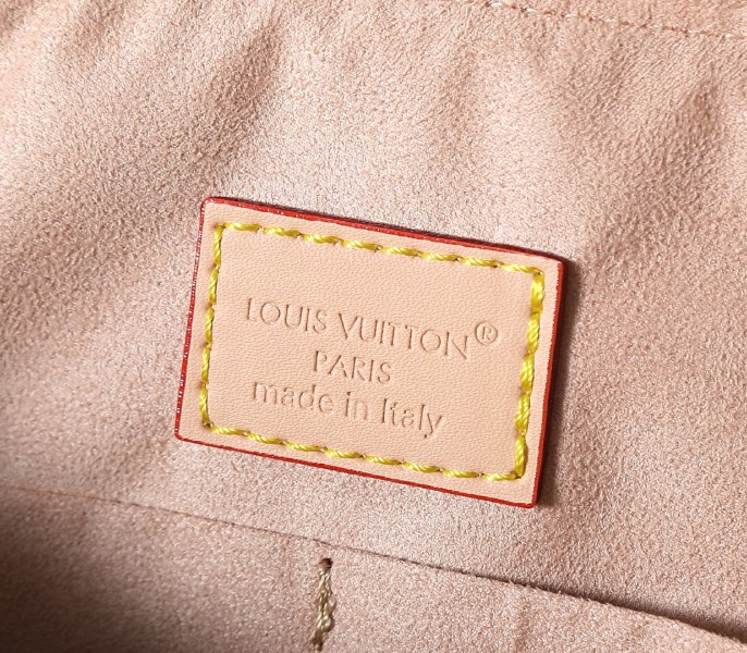 LV Louis Vuitton Skyline MM Handbag Hazelnut Monogram Empreinte Leather M29152 - Image 6