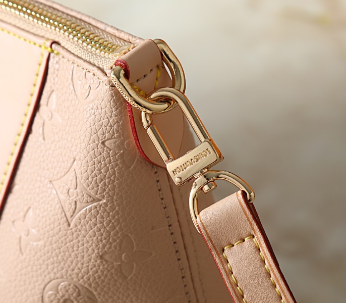 LV Louis Vuitton Skyline MM Handbag Hazelnut Monogram Empreinte Leather M29152 - Image 9