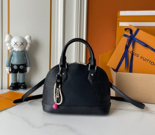 Louis Vuitton Alma BB Epi Rainbow Capsule In Black