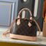 LV Monogram Canvas Pastel Edition Alma BB 1:1 High Quality
