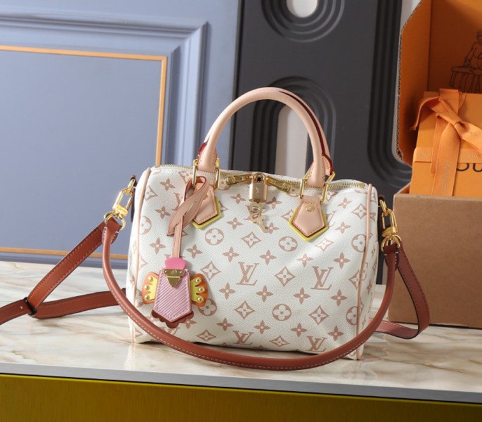 Crafty Speedy 25 Louis Vuitton Bag In Monogram Dune Replica