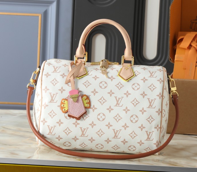 High Quality Crafty Speedy 32 In Monogram Dune 1:1 Replicas