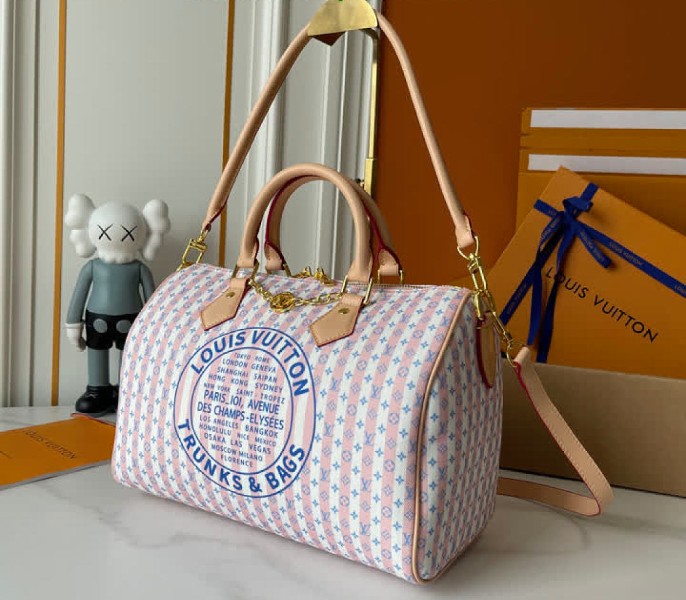 Minigram Banana-Hued Edition Speedy 30 In Blue - Image 4