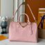 Louis Vuitton Replica Minigram Speedy Soft 30 Bag In Light Pink