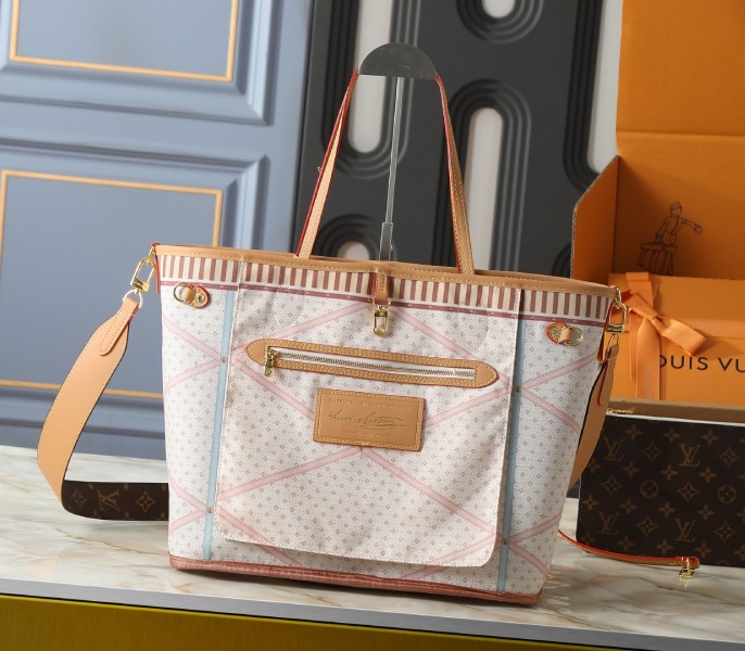 Monogram Anniversary Edition Neverfull MM LV Louis Vuitton 1:1 High Quality - Image 2