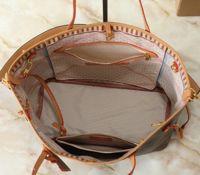 Monogram Anniversary Edition Neverfull MM LV Louis Vuitton 1:1 High Quality - Image 5