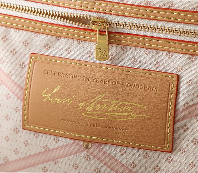 Monogram Anniversary Edition Neverfull MM LV Louis Vuitton 1:1 High Quality - Image 6