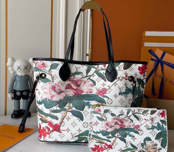 Eden Edition Neverfull MM Replica In Monogram Dune LV