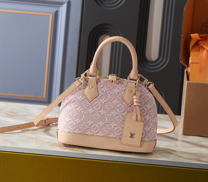 Genuine Replica LV Alma BB Bag Monogram Embleme