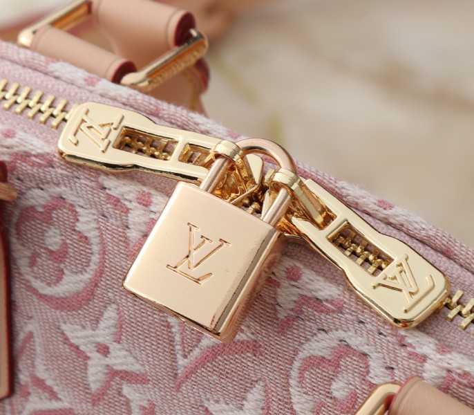Monogram Embleme Alma BB In Washed Pink - Image 7