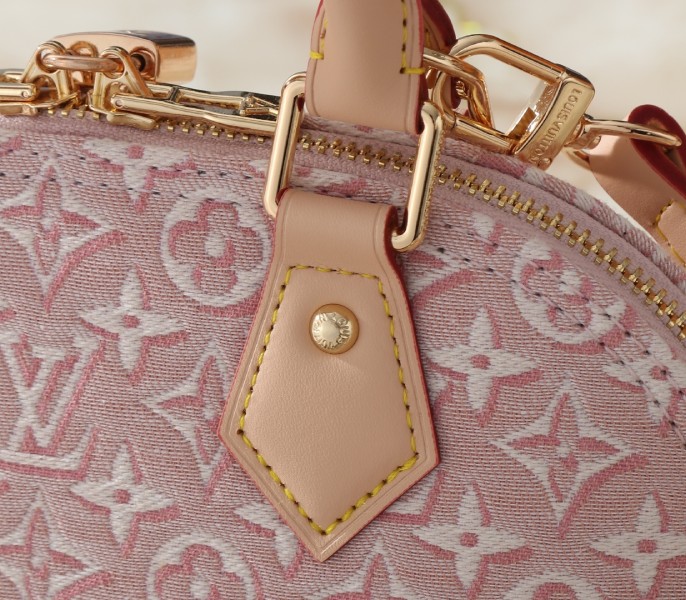 Monogram Embleme Alma BB In Washed Pink - Image 8