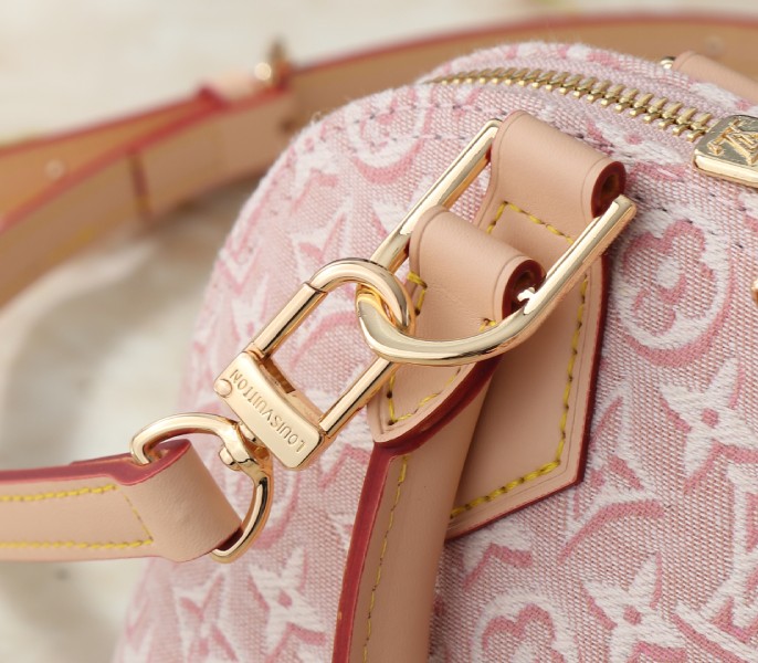 Monogram Embleme Alma BB In Washed Pink - Image 9