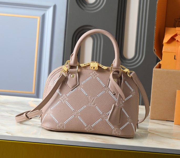 Monogram Empreinte Couture Alma BB In Hazelnut