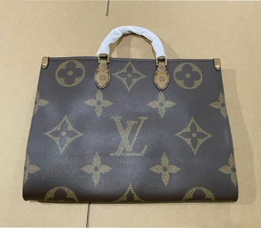 Louis Vuitton M45320 OnTheGo GM Monogram Reverse Replica Bag Review Picture