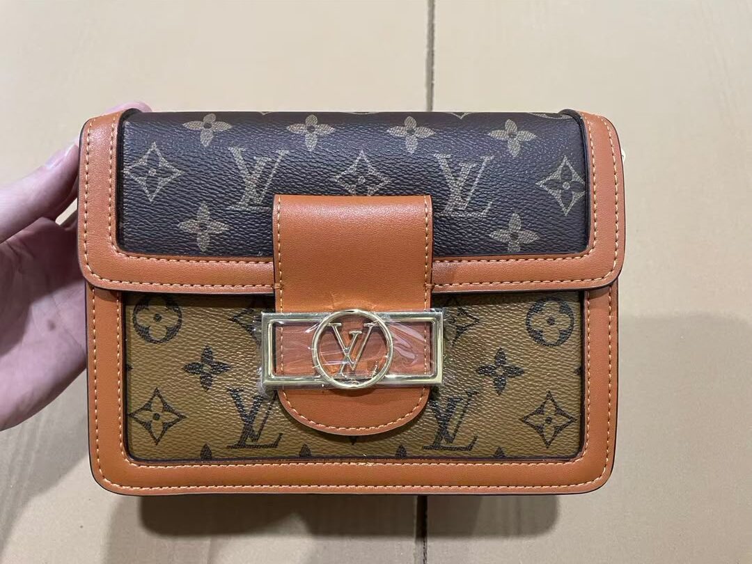 Louis Vuitton High Grade Monogram Reverse Canvas Mini Dauphine Bag Review Picture