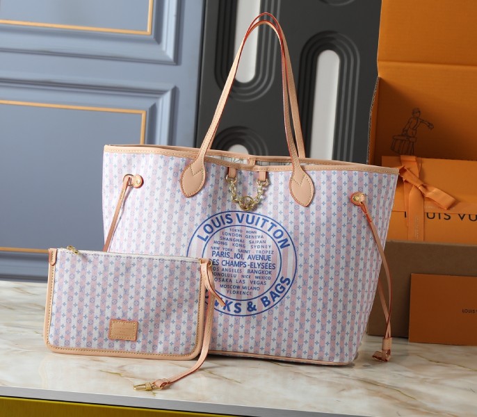 Louis Vuitton Dupe Stamp Neverfull MM 1:1 Replicas